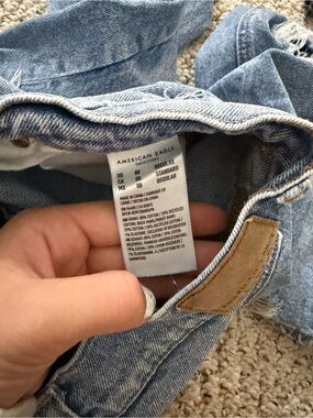 American Eagle Outfitters Straight-Leg Jeans Trio - Light Blue and Black